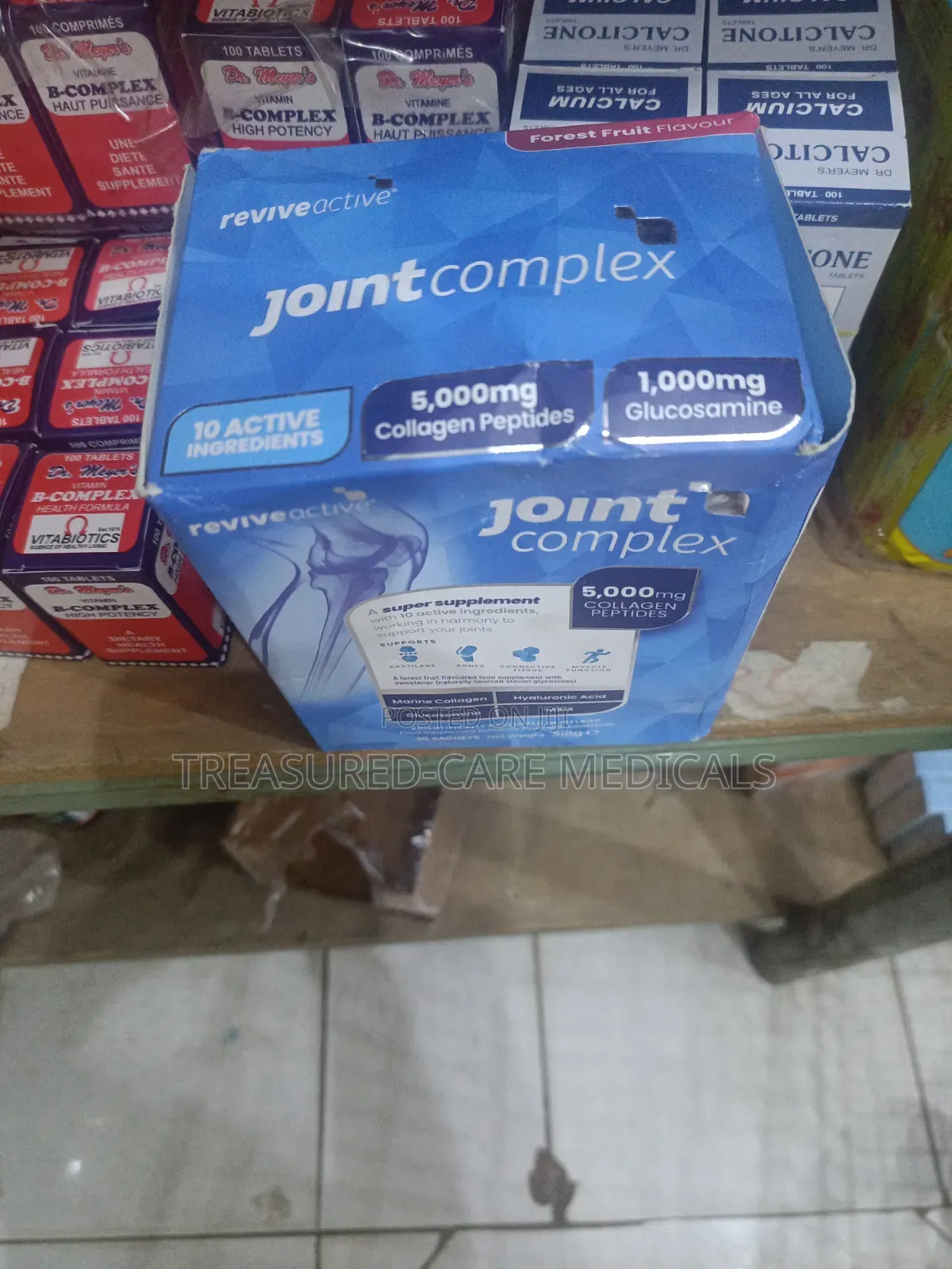 Joint Complex Glucosamine 1,000 Mg 5,000mg Collagen Peptides