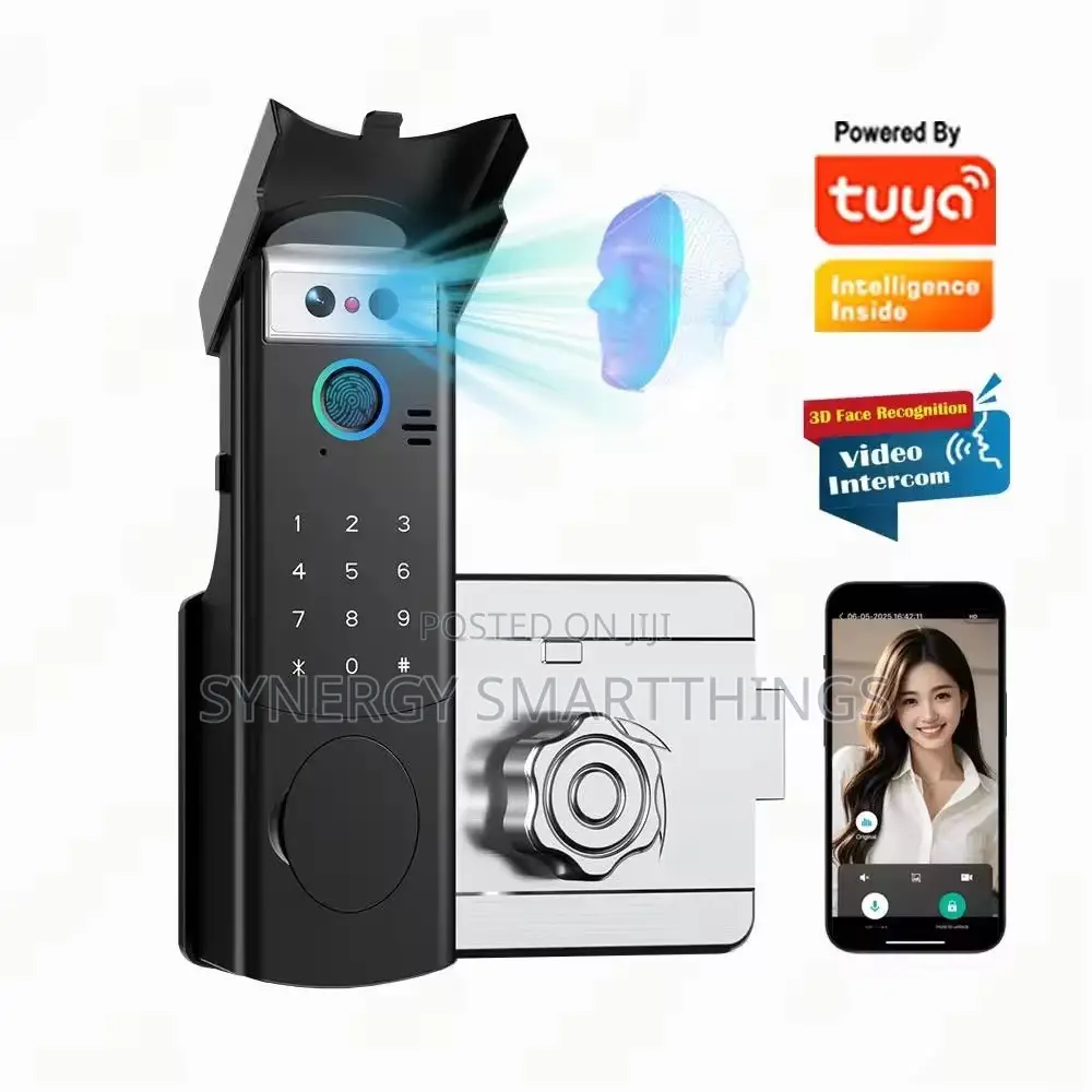 M18 Smart Jam Lock Face Recognition TUYA Double-Sided Fingerprint