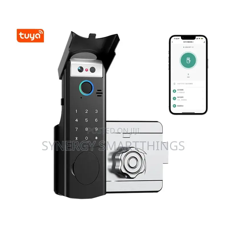 M18 Smart Jam Lock Face Recognition TUYA Double-Sided Fingerprint