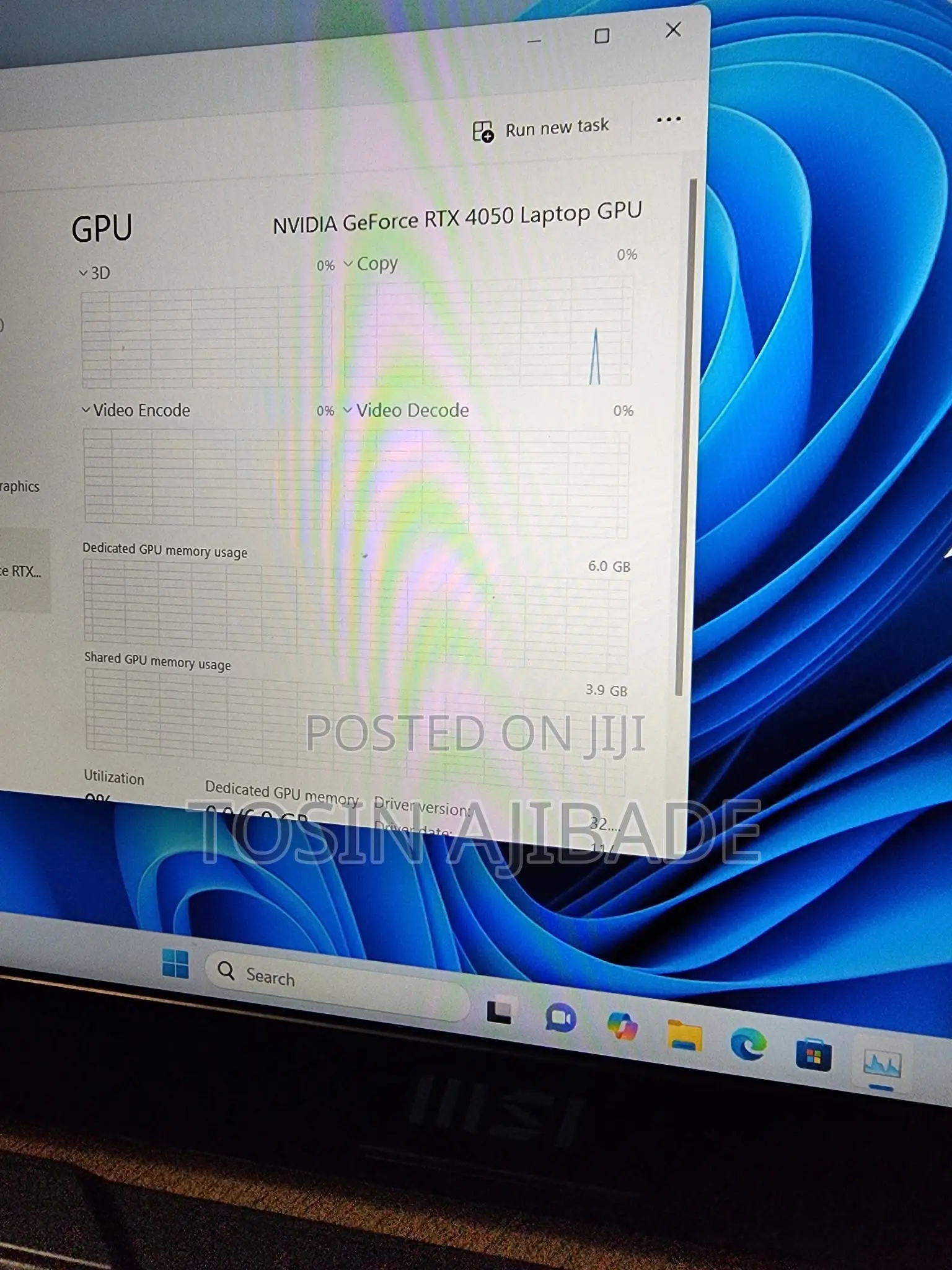 Laptop MSI Cyborg 15 8GB Nvidia SSD 512GB