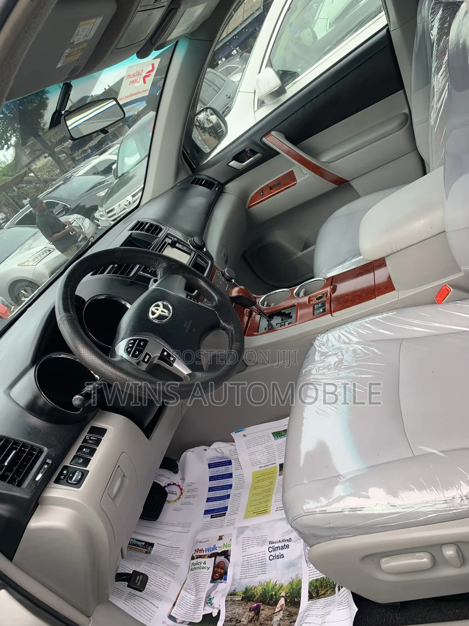 Toyota Highlander Limited 2012 Silver