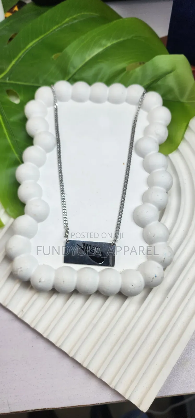 Titanium Steel Unisex Chain Necklace
