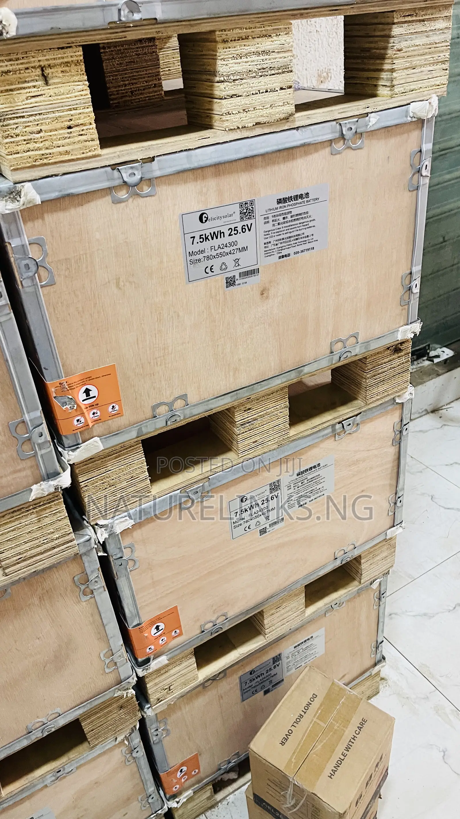 24V 7.5KWH Felicity Lithium Battery