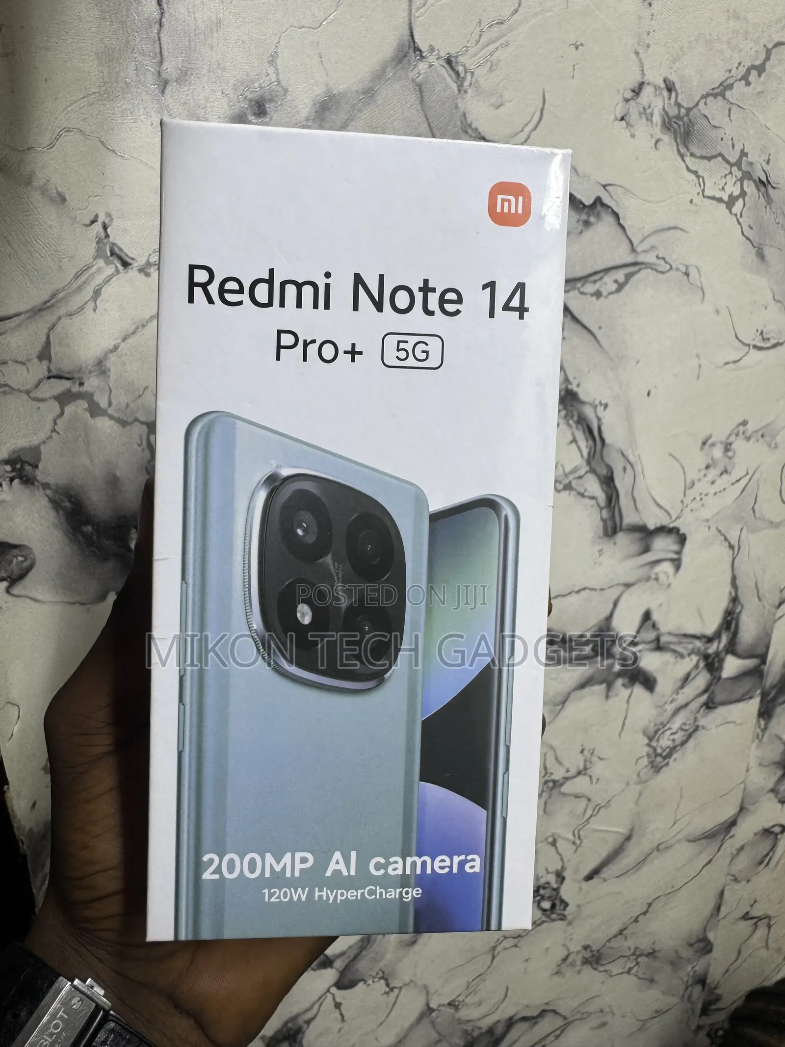 New Xiaomi Redmi Note 14 Pro+ 5G 256 GB Black