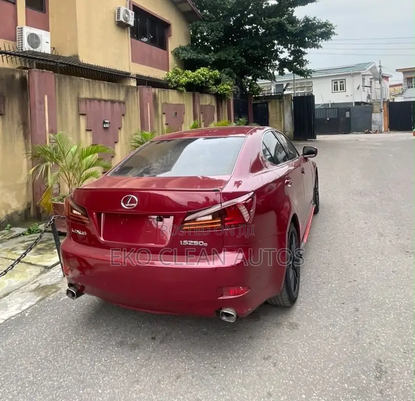Lexus IS 2008 Red