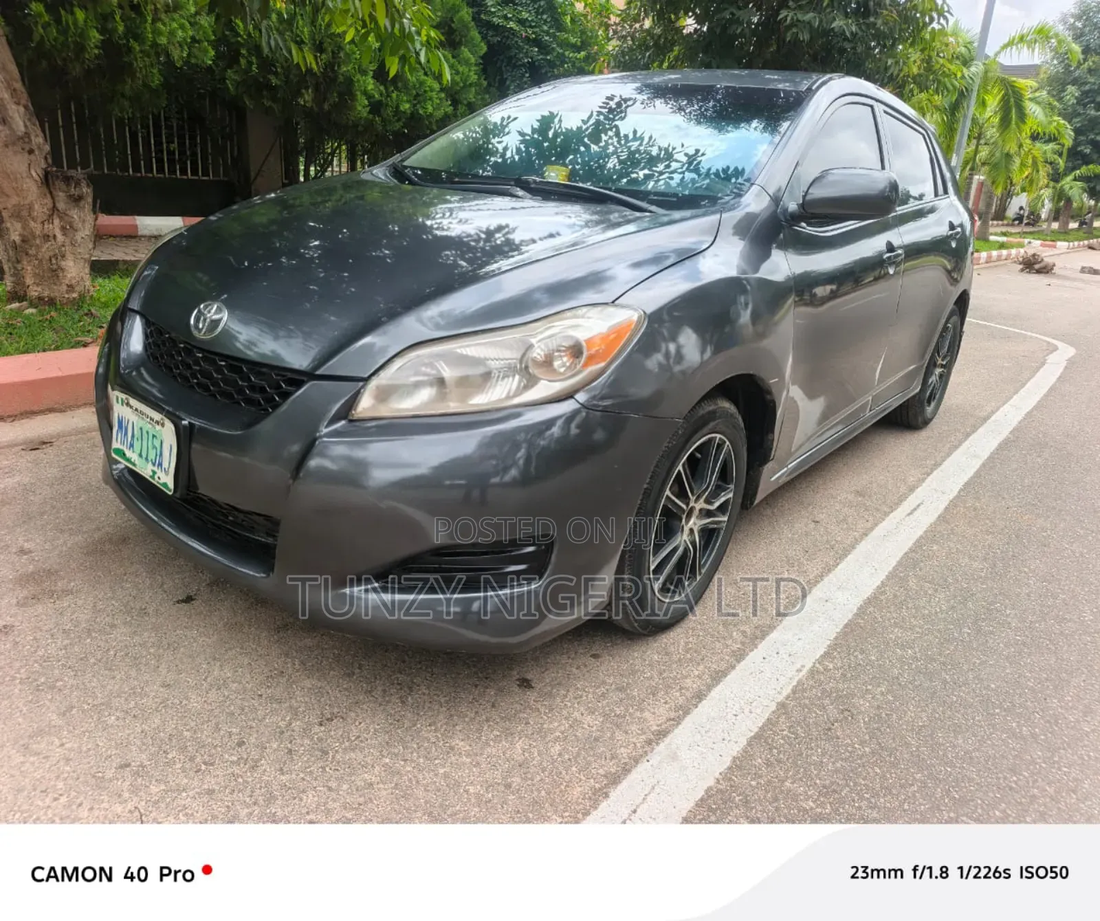 Toyota Matrix 2008 Gray