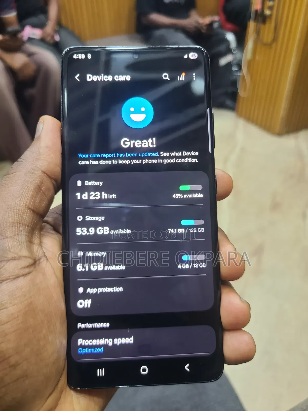 Samsung Galaxy S21 Ultra 5G 128 GB Black