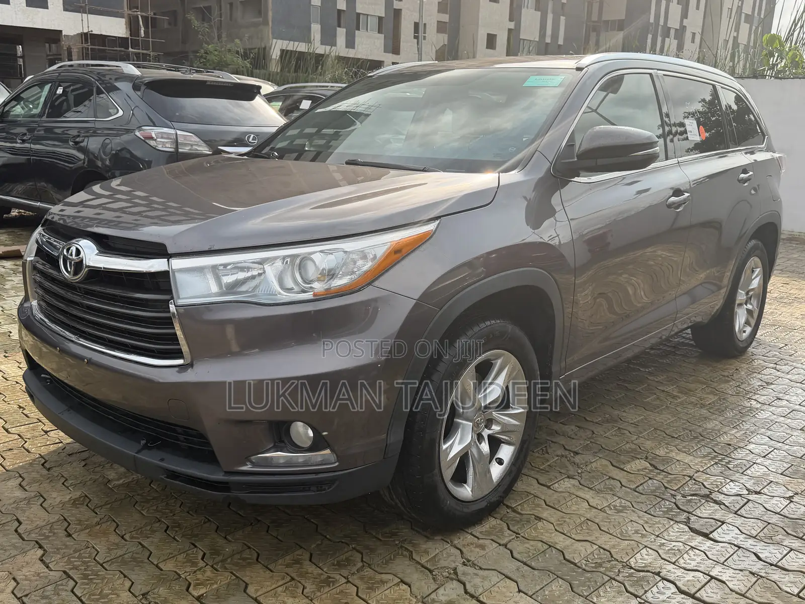 Toyota Highlander Limited Platinum V6 4x2 (3.5L 6cyl 6A) 2016 Gray