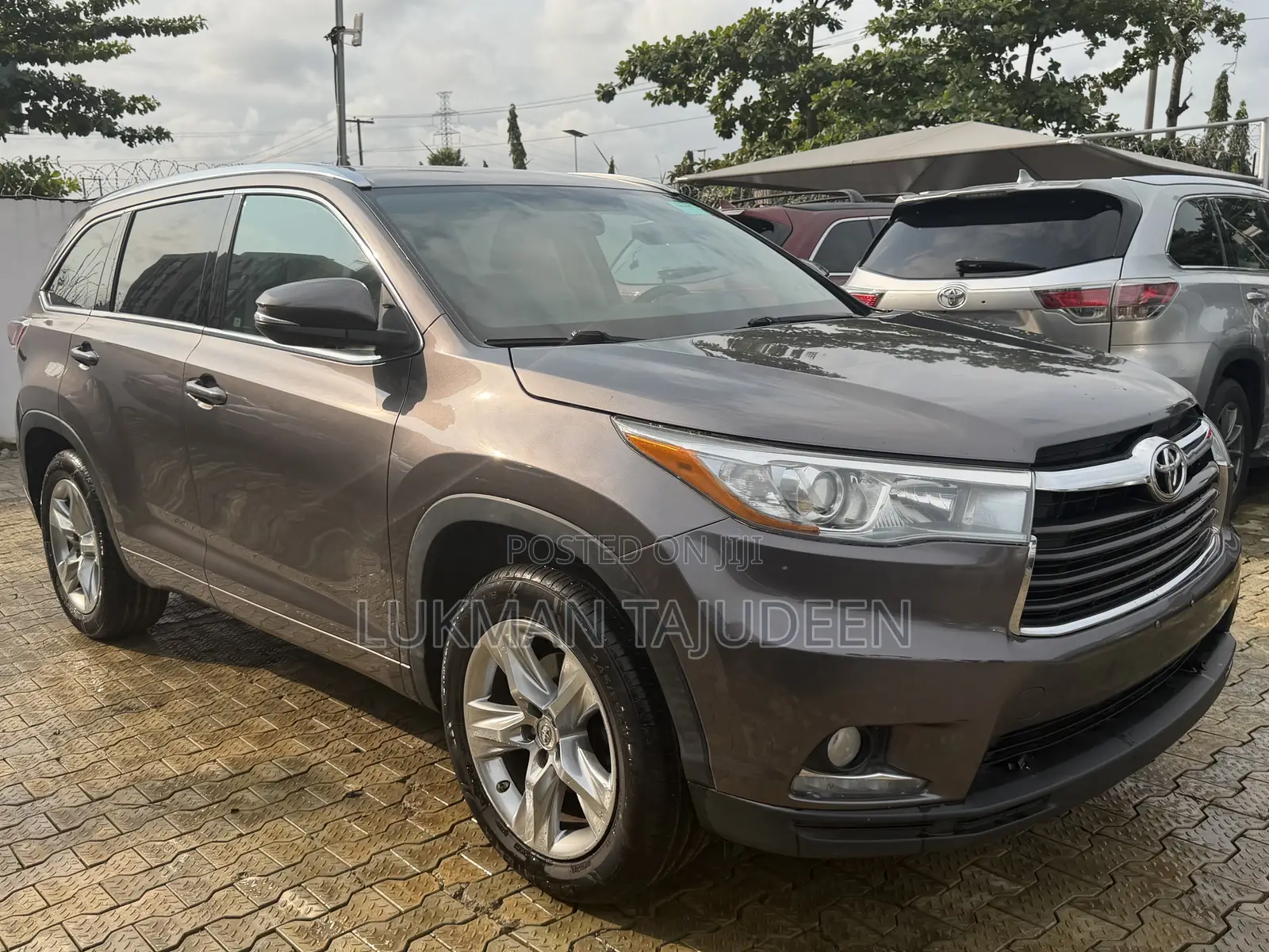Toyota Highlander Limited Platinum V6 4x2 (3.5L 6cyl 6A) 2016 Gray