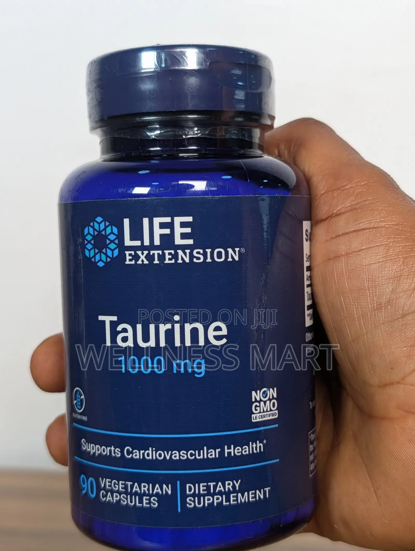 Life Extension Taurine 1000mg | Heart, Brain Muscle | 90 Veg Caps