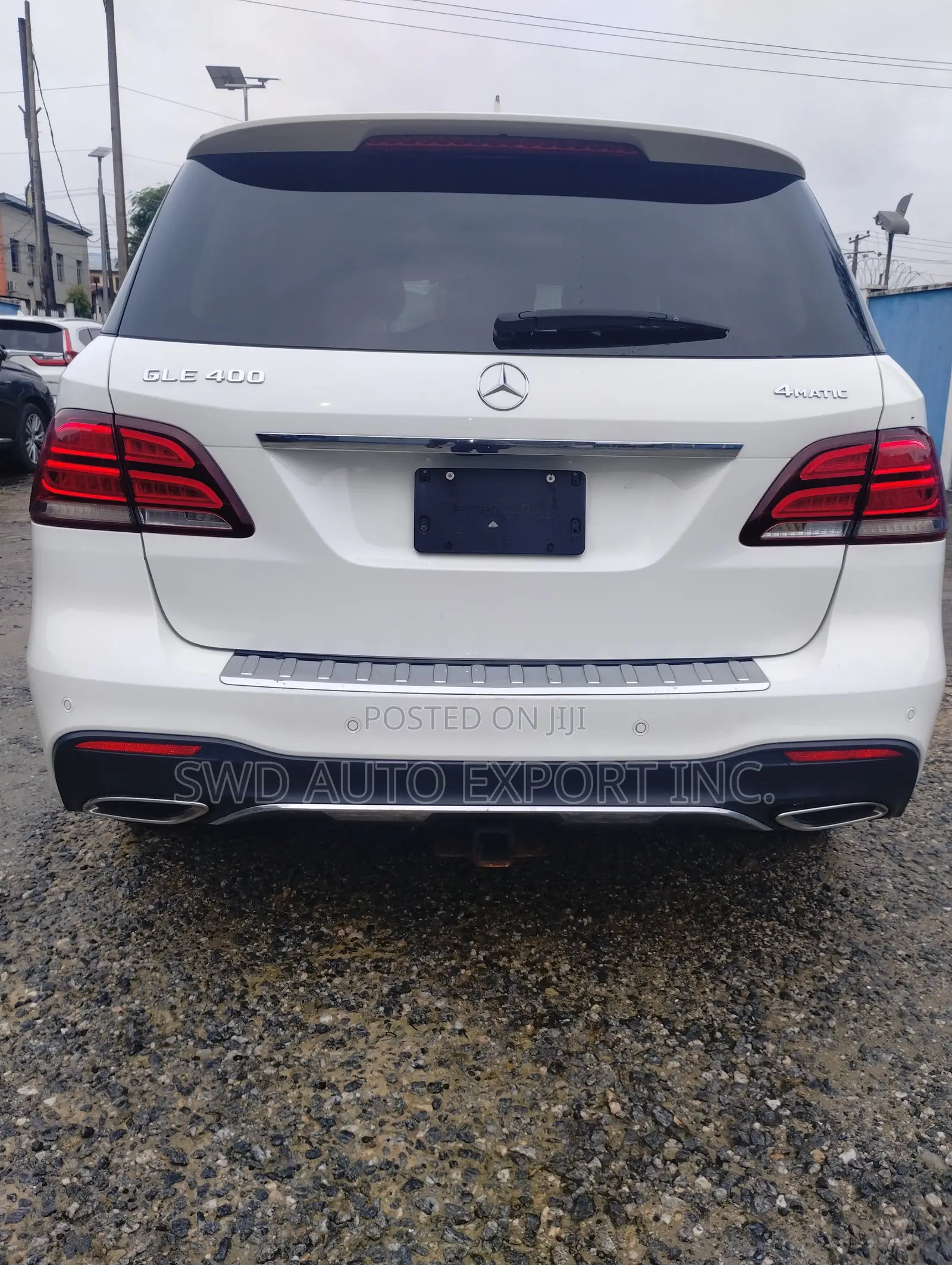 Mercedes-Benz GLE-Class GLE 400 4MATIC 2017 White