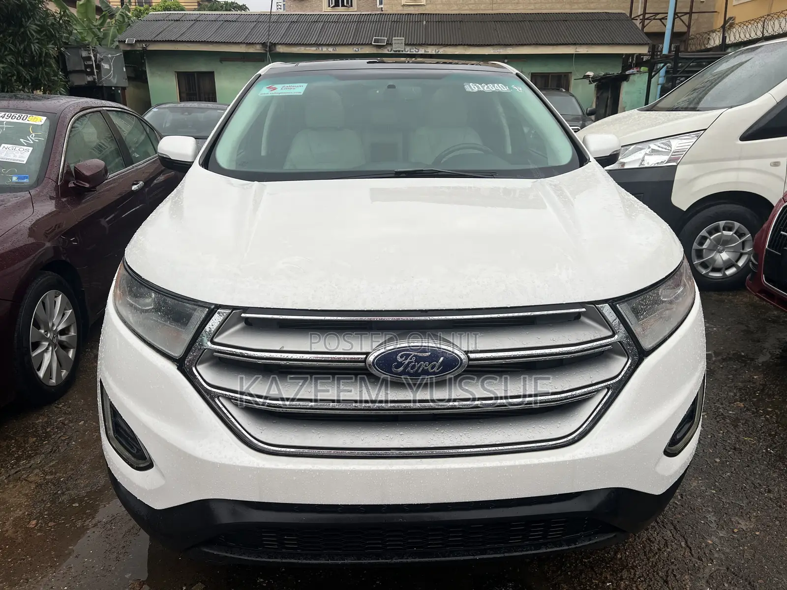 Ford Edge Titanium 4dr SUV AWD (2.0L 4cyl Turbo 6A) 2015 White