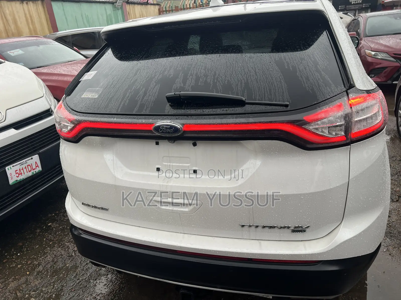 Ford Edge Titanium 4dr SUV AWD (2.0L 4cyl Turbo 6A) 2015 White