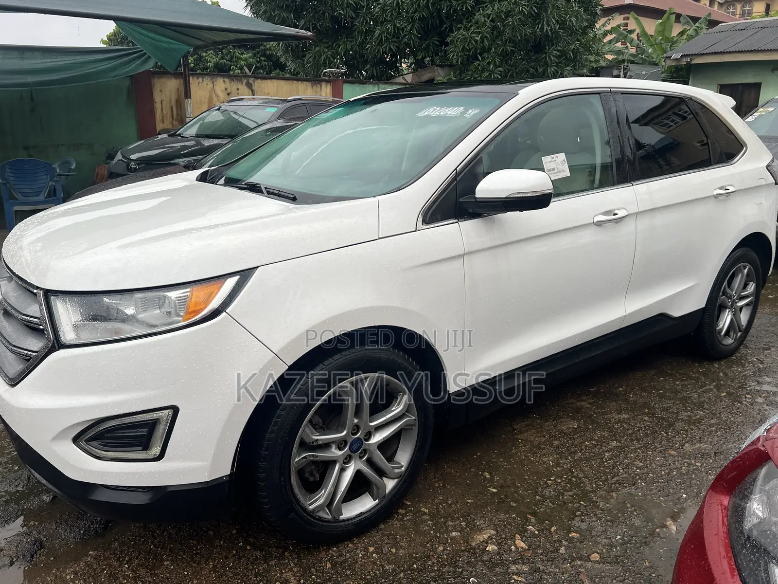 Ford Edge Titanium 4dr SUV AWD (2.0L 4cyl Turbo 6A) 2015 White