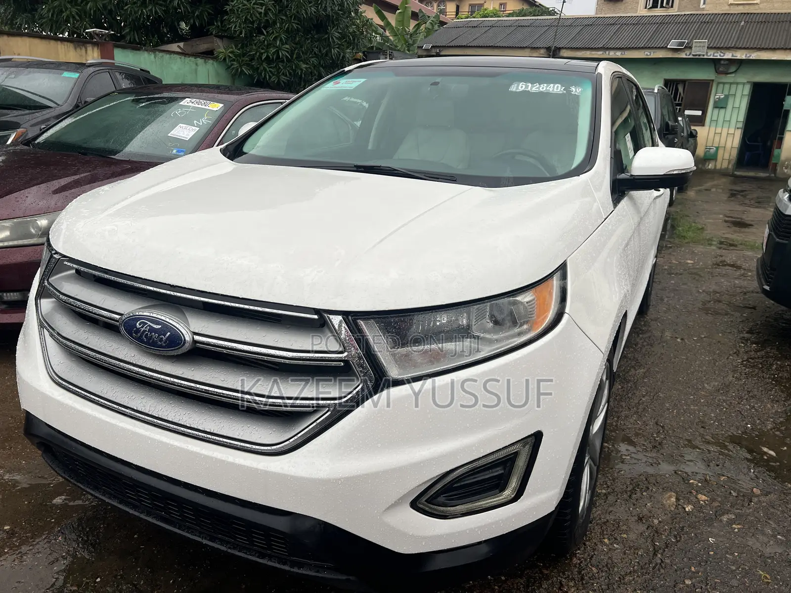 Ford Edge Titanium 4dr SUV AWD (2.0L 4cyl Turbo 6A) 2015 White