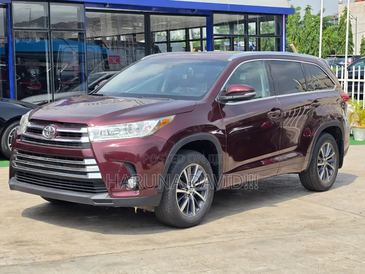 Toyota Highlander 2018 Burgundy