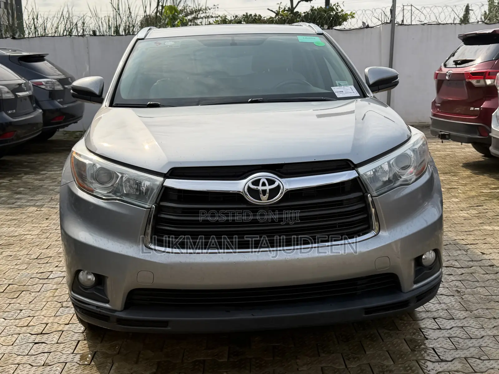 Toyota Highlander XLE V6 4x2 (3.5L 6cyl 6A) 2016 Silver