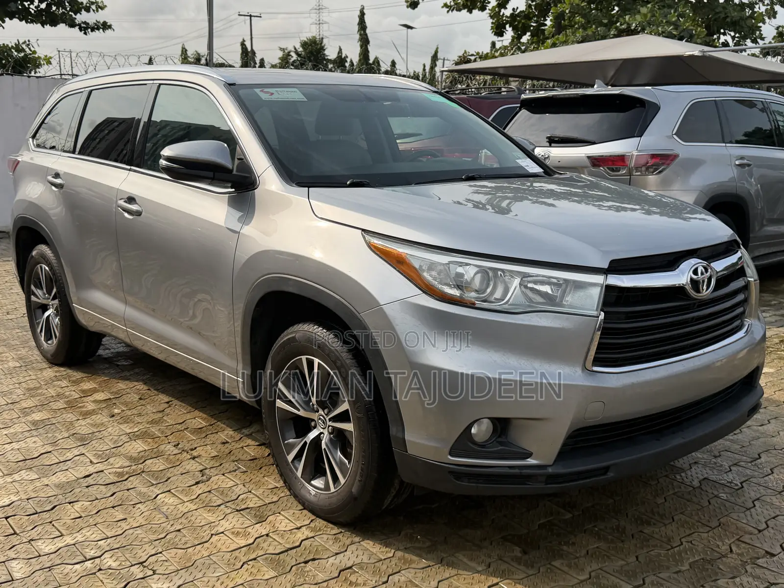 Toyota Highlander XLE V6 4x2 (3.5L 6cyl 6A) 2016 Silver