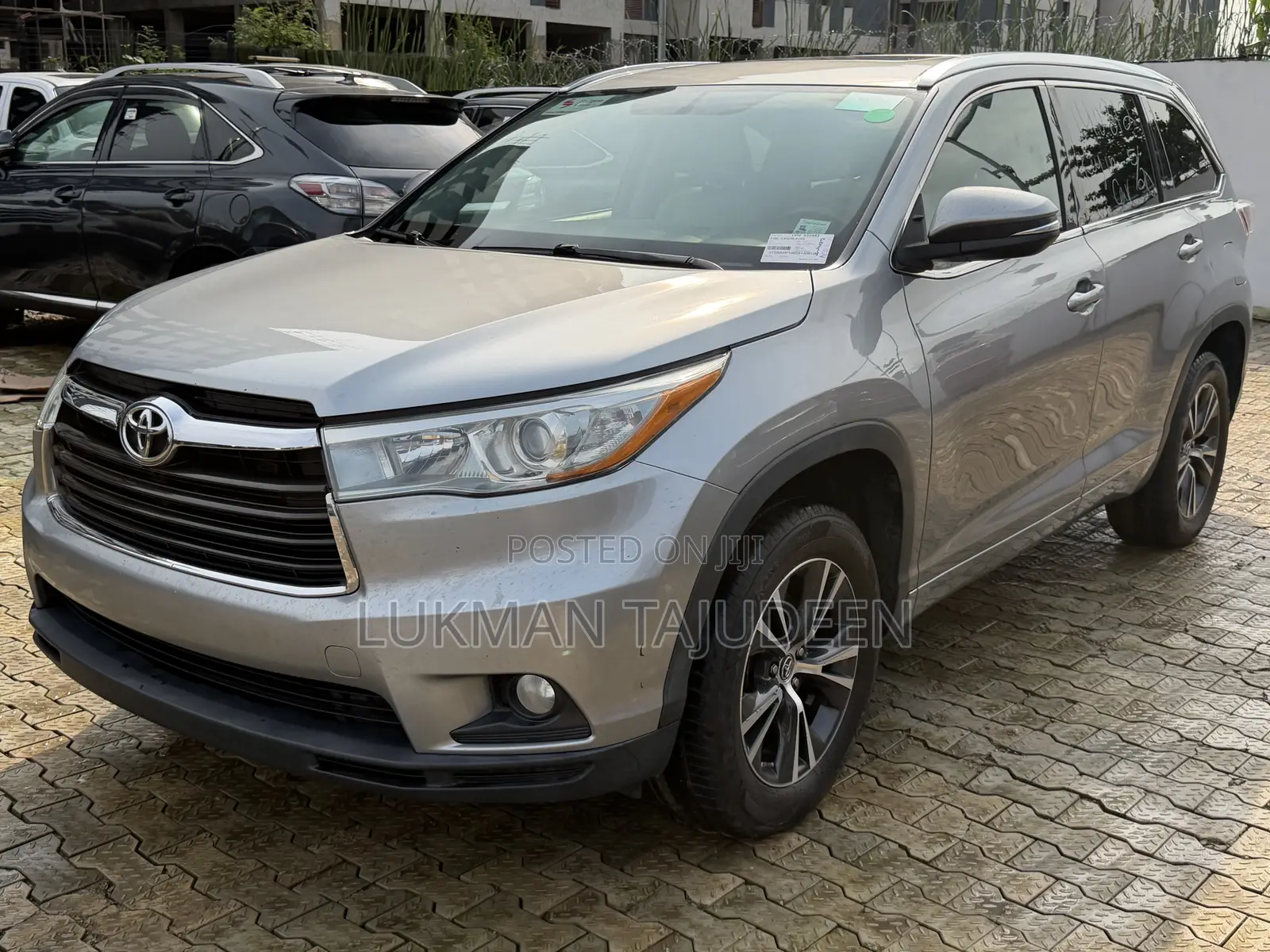 Toyota Highlander XLE V6 4x2 (3.5L 6cyl 6A) 2016 Silver