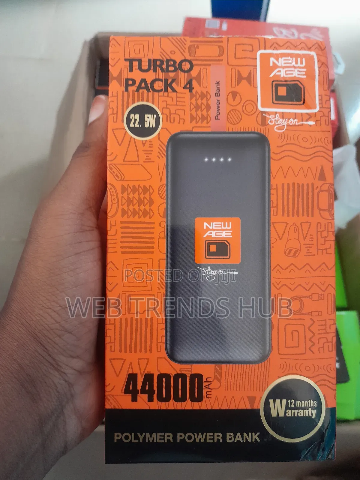 NewAge 44,000mAh Powerbank 22.5W Turbo Pack 4