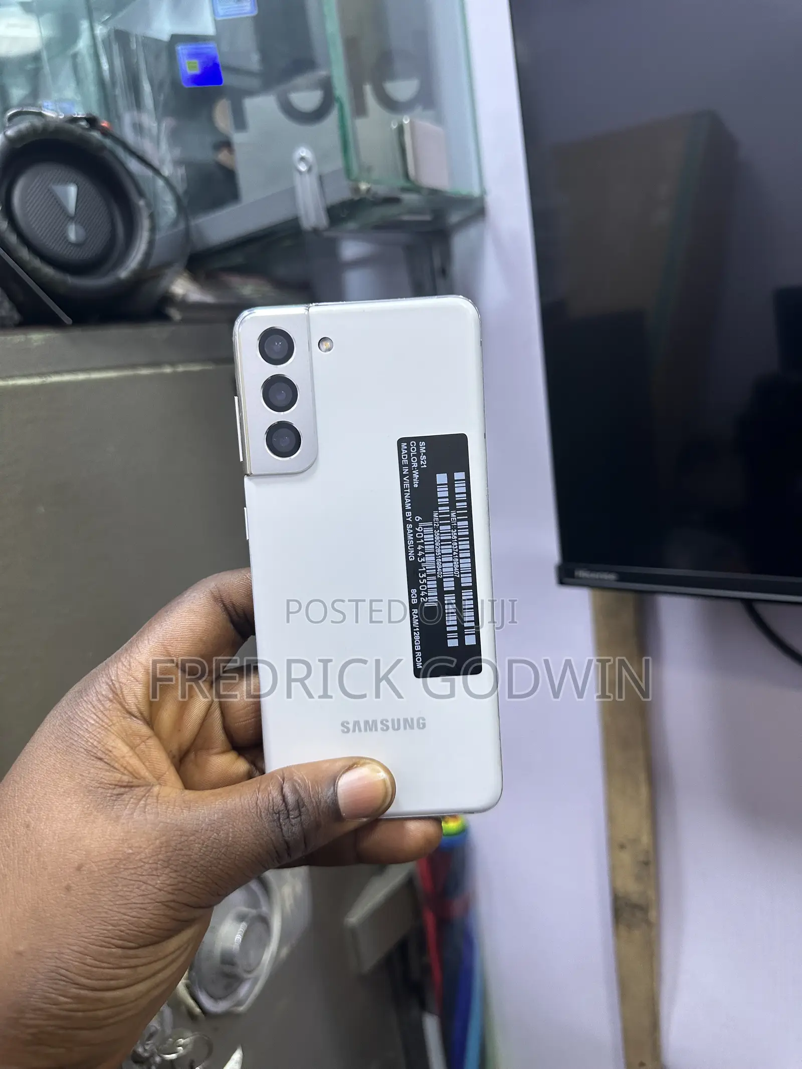 Samsung Galaxy S21 5G 128 GB White