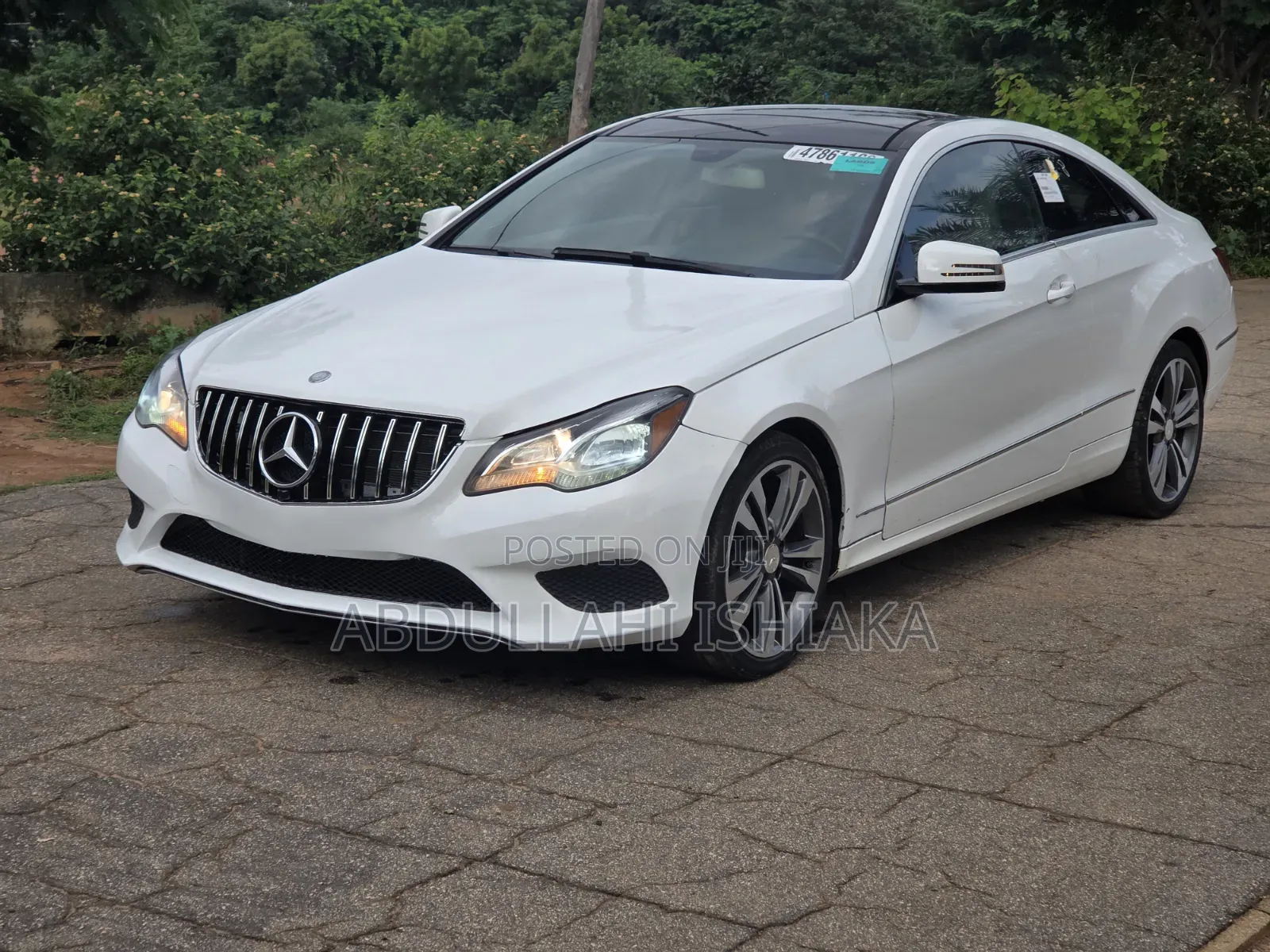 Mercedes-Benz E400 2017 White