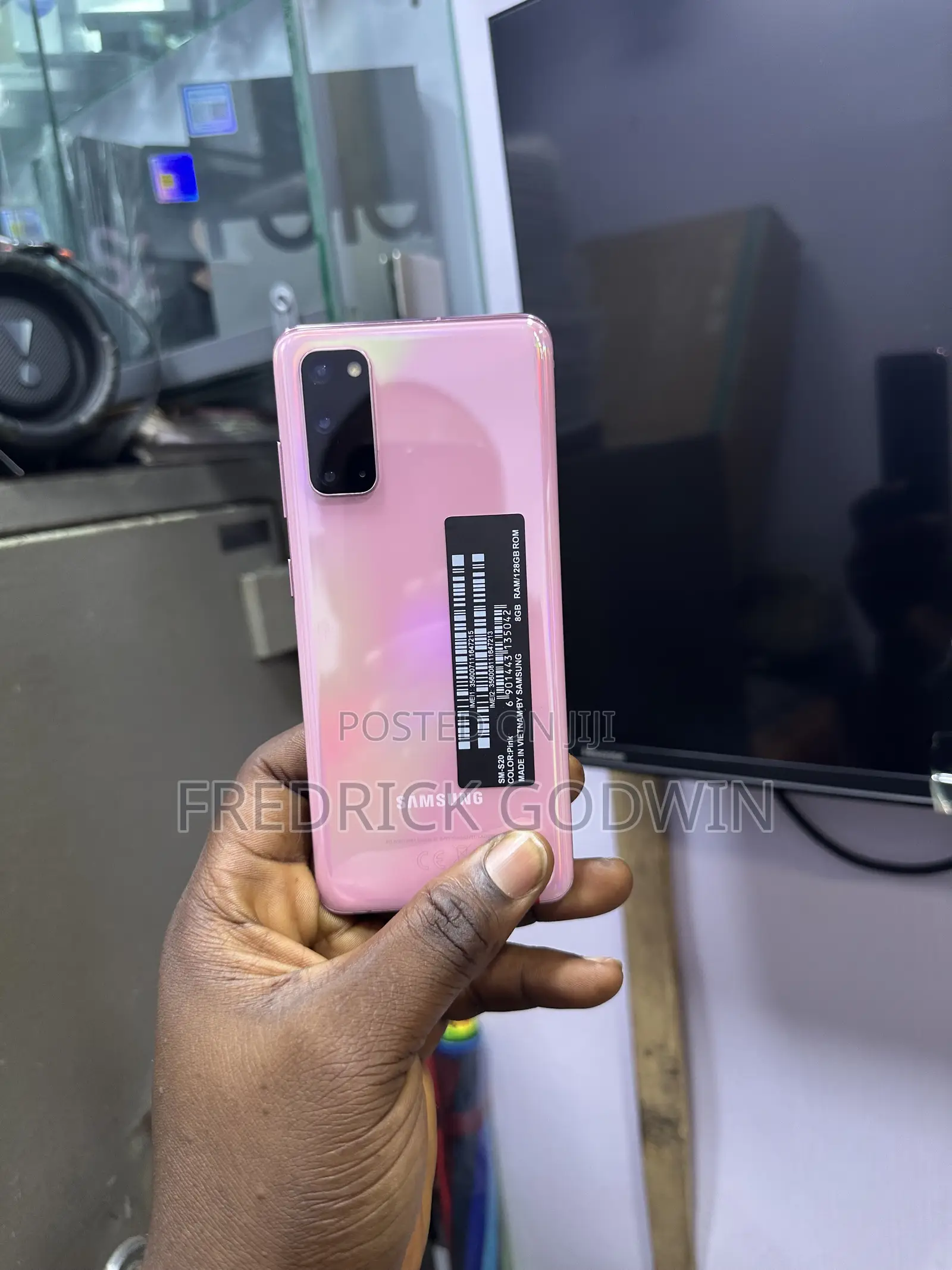 Samsung Galaxy S20 128 GB Pink