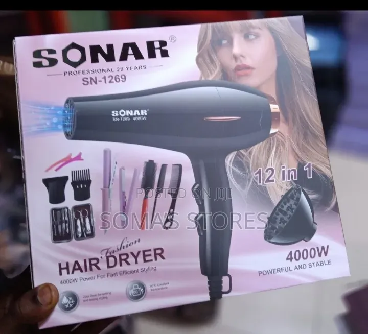 12 in 1 Hair Dryer