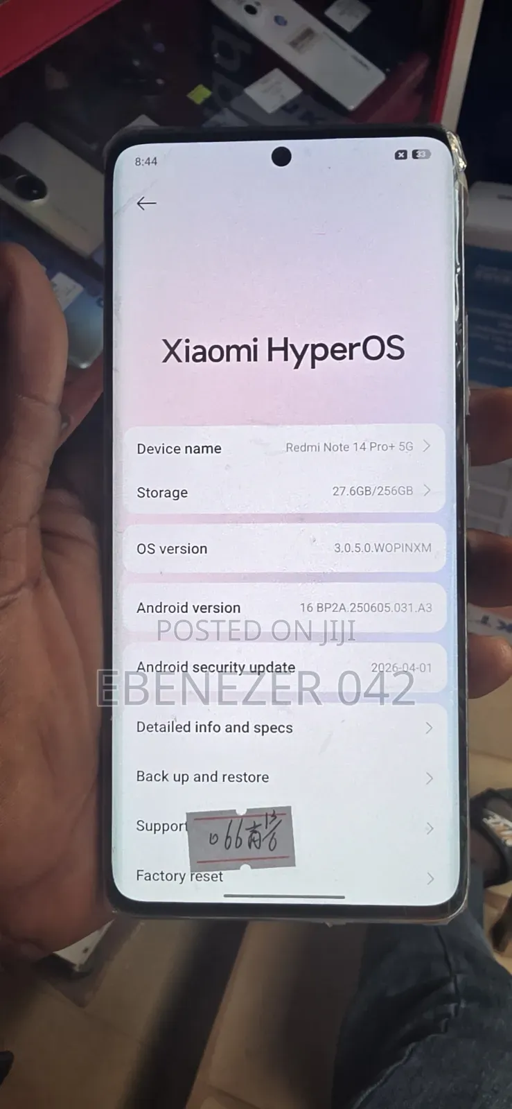 Xiaomi Redmi Note 14 Pro+ 256 GB White