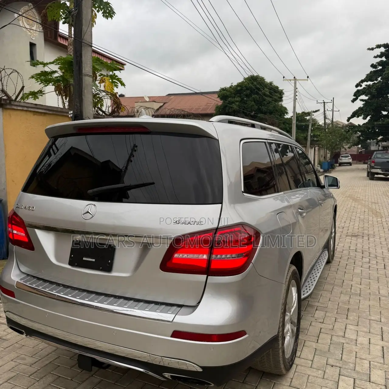Mercedes-Benz GLS-Class GLS450 4Matic 2017 Silver