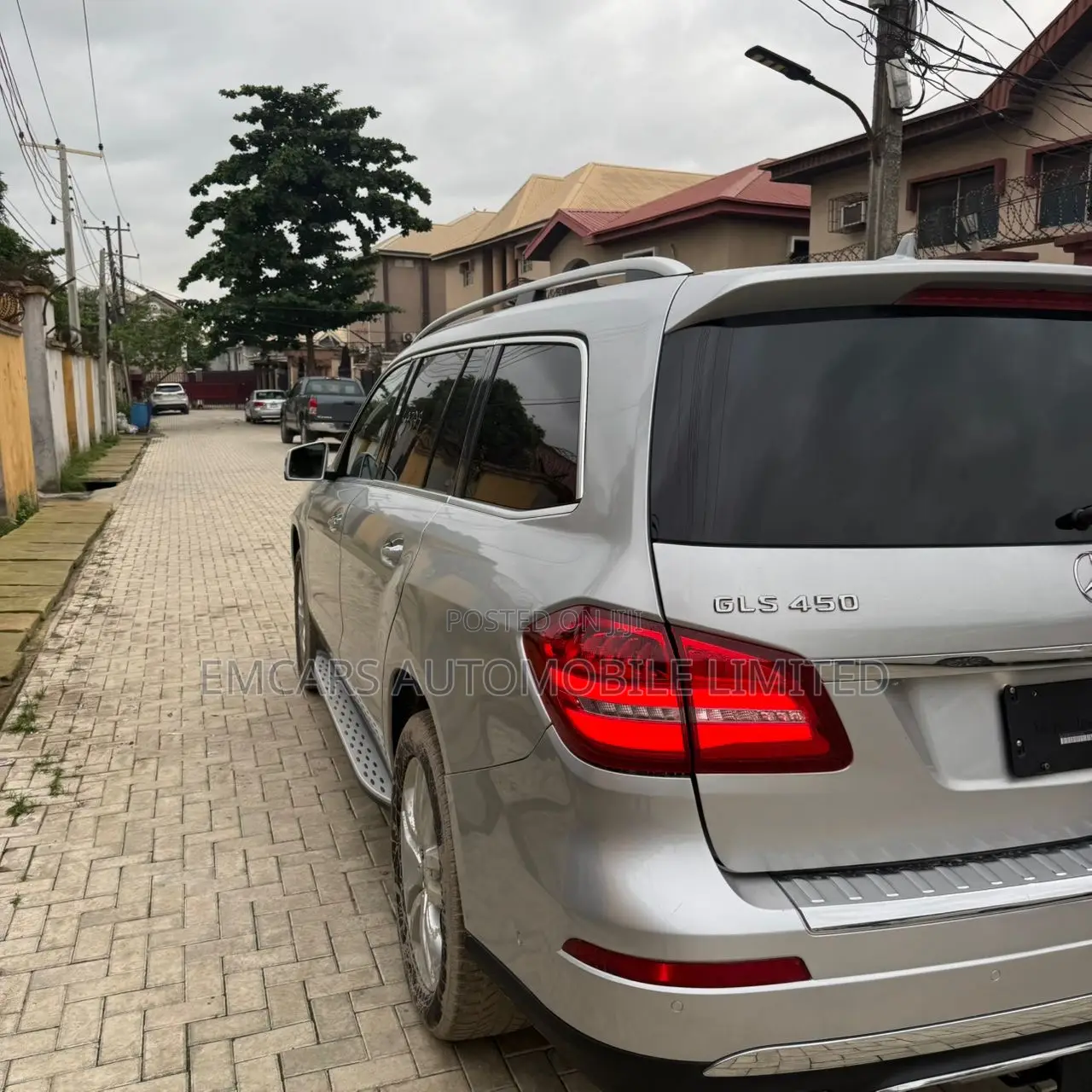 Mercedes-Benz GLS-Class GLS450 4Matic 2017 Silver