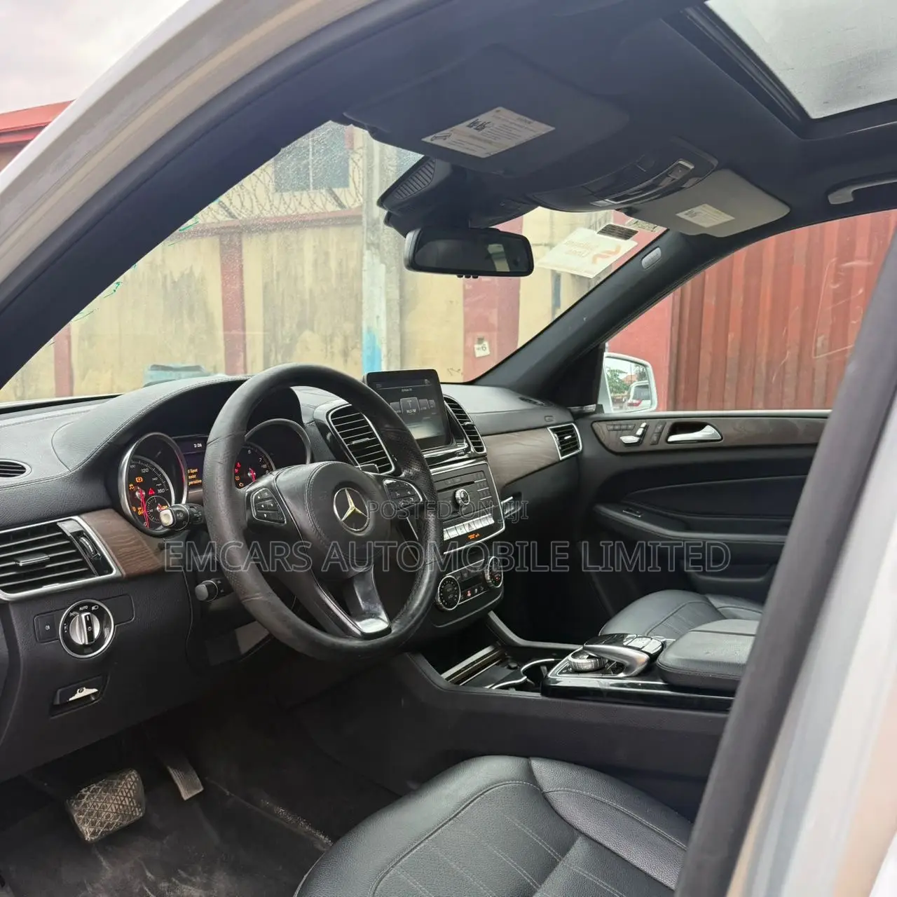 Mercedes-Benz GLS-Class GLS450 4Matic 2017 Silver