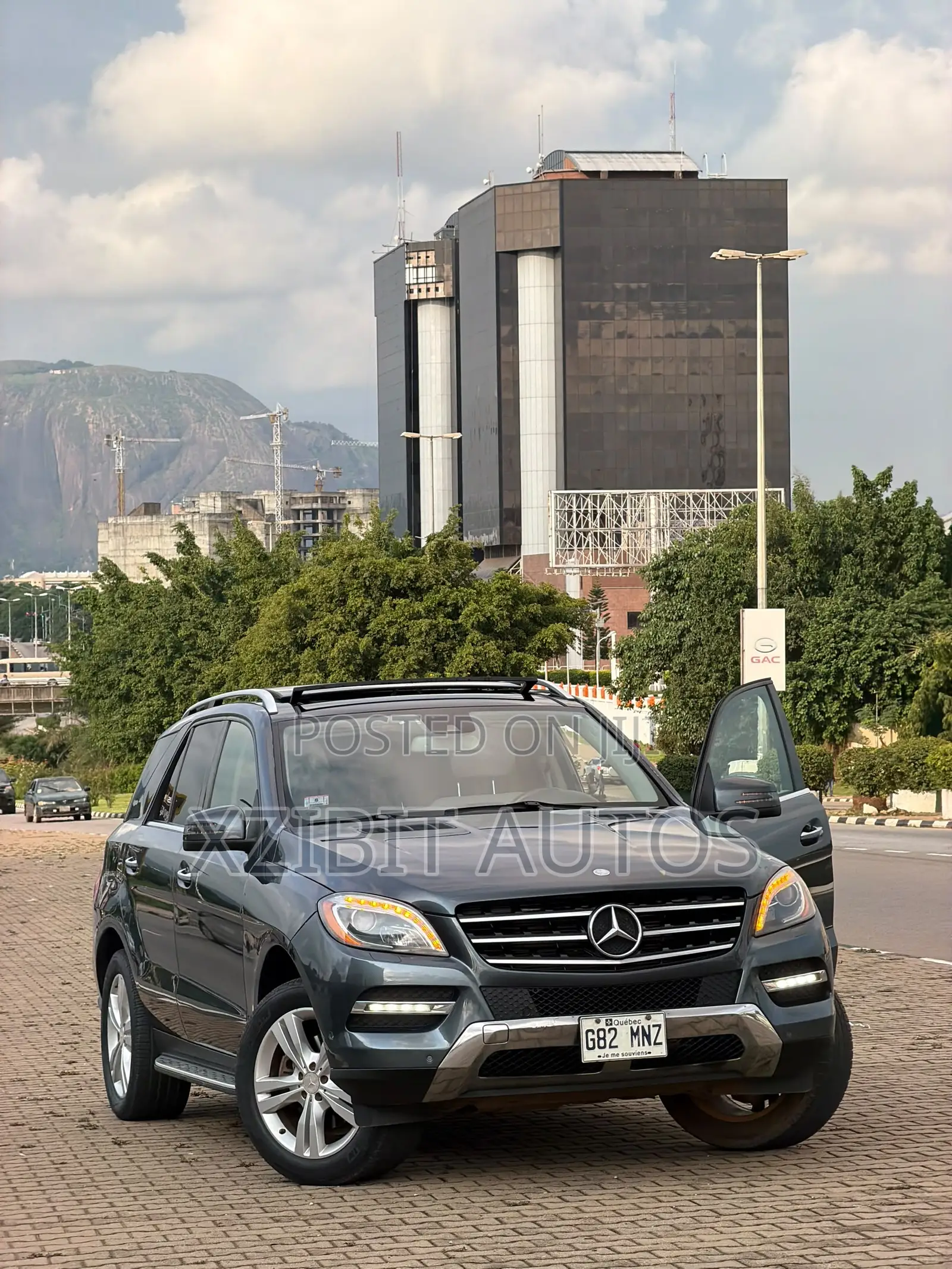 Mercedes-Benz M Class ML 350 4Matic 2013 Gray