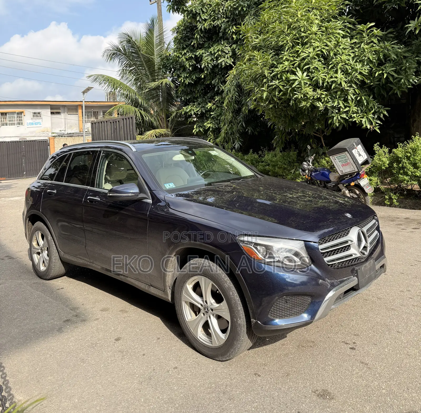 Mercedes-Benz GLC-Class 2016 Blue