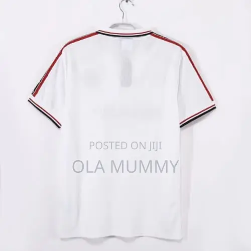 Manchester United Retro White Jersey 1998/99