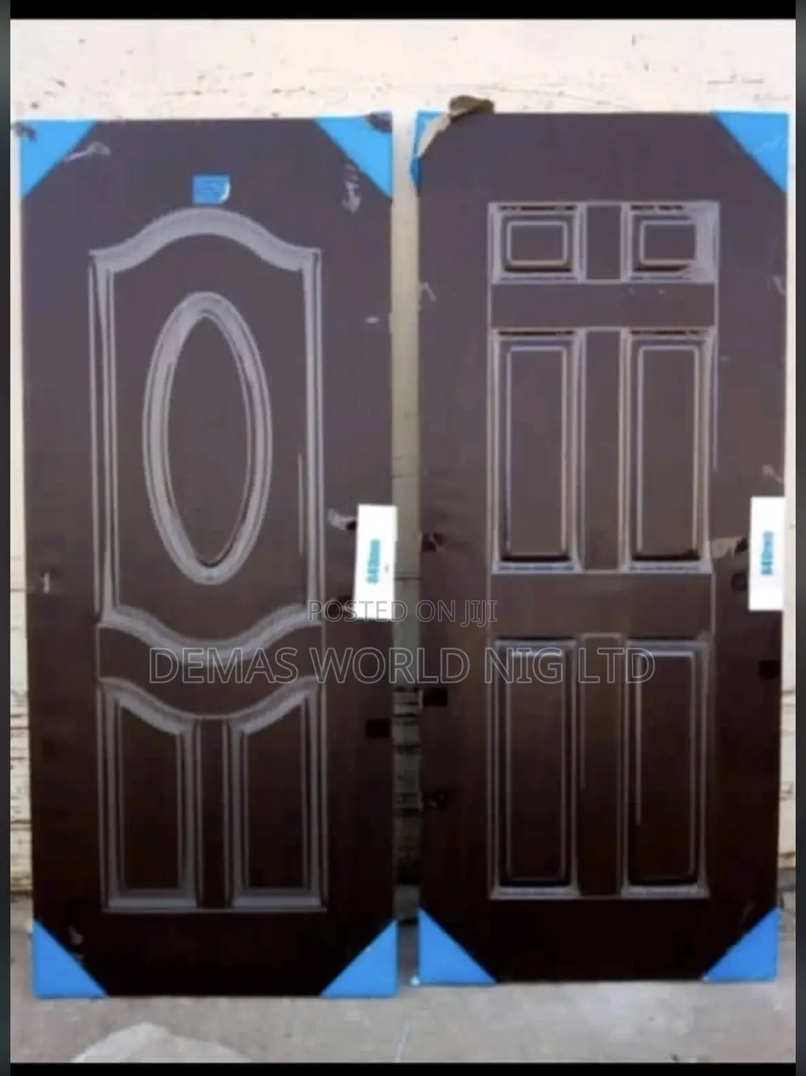 Panel Door Brown