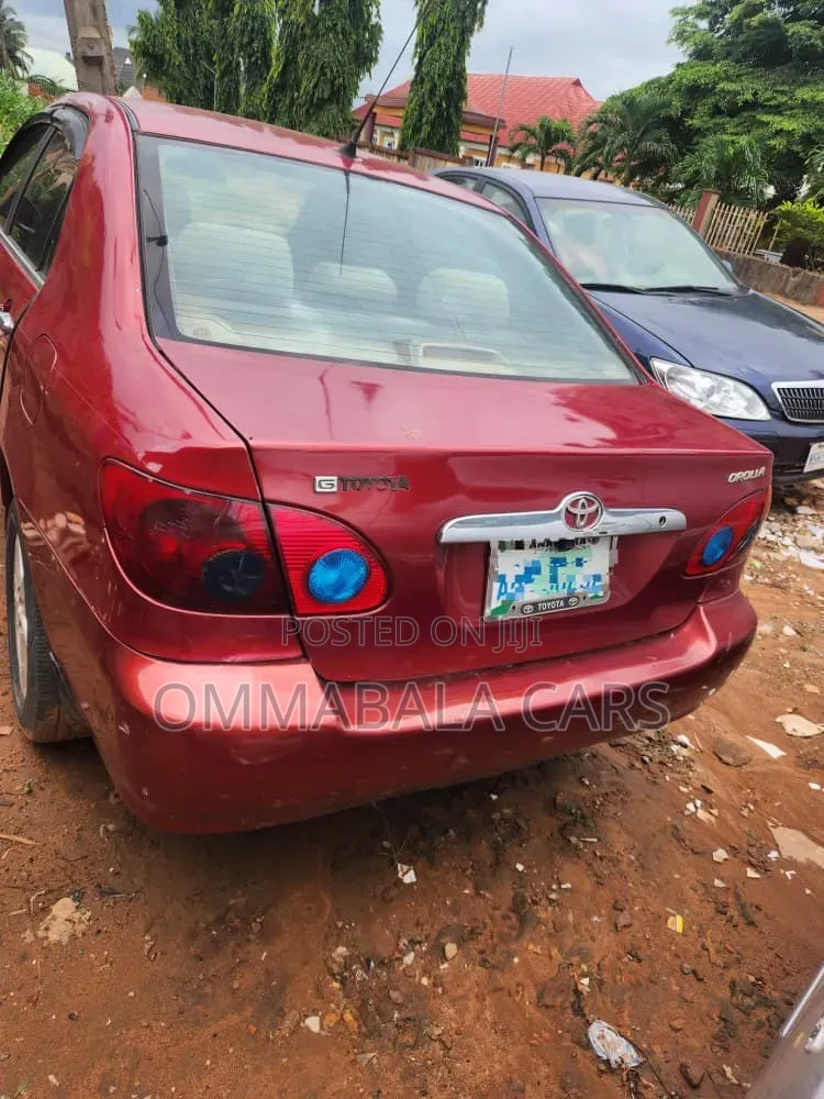 Toyota Corolla 2006 Red