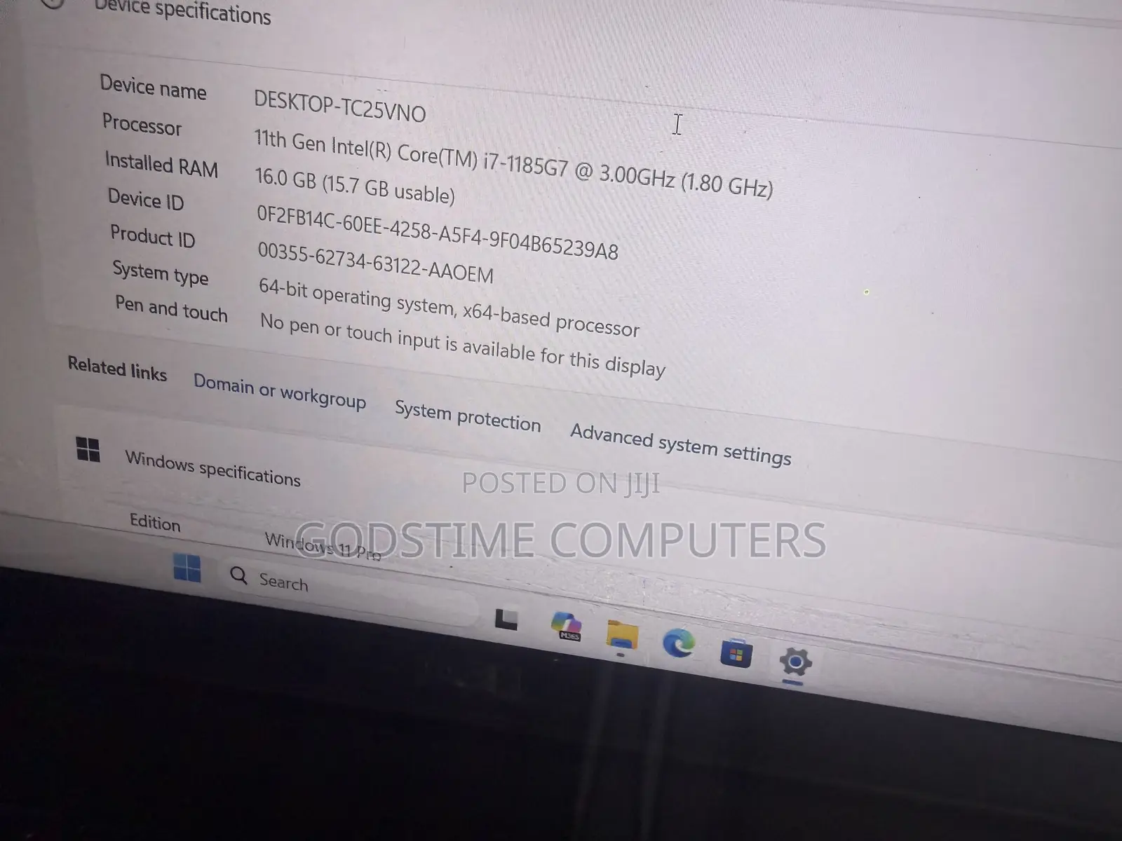 Laptop Dell Latitude 7320 16GB Intel Core i7 SSD 256GB