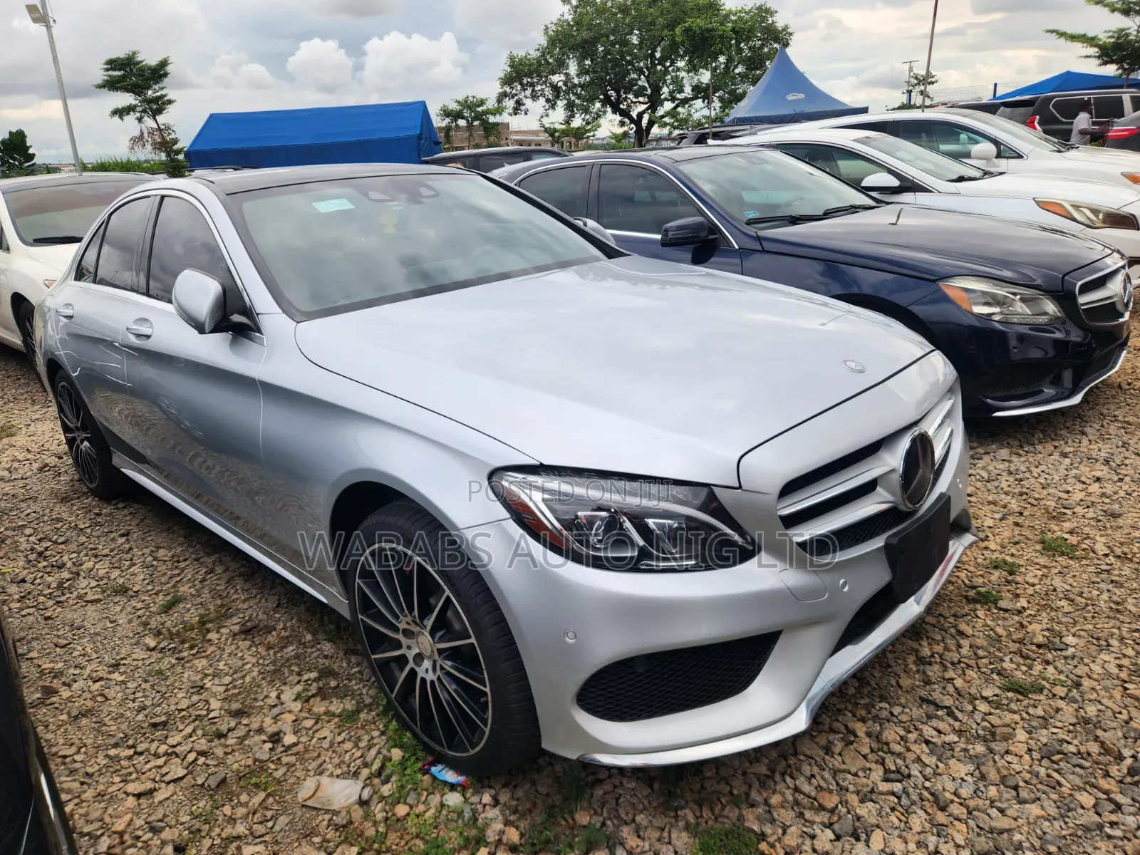 Mercedes-Benz C400 2016 Silver
