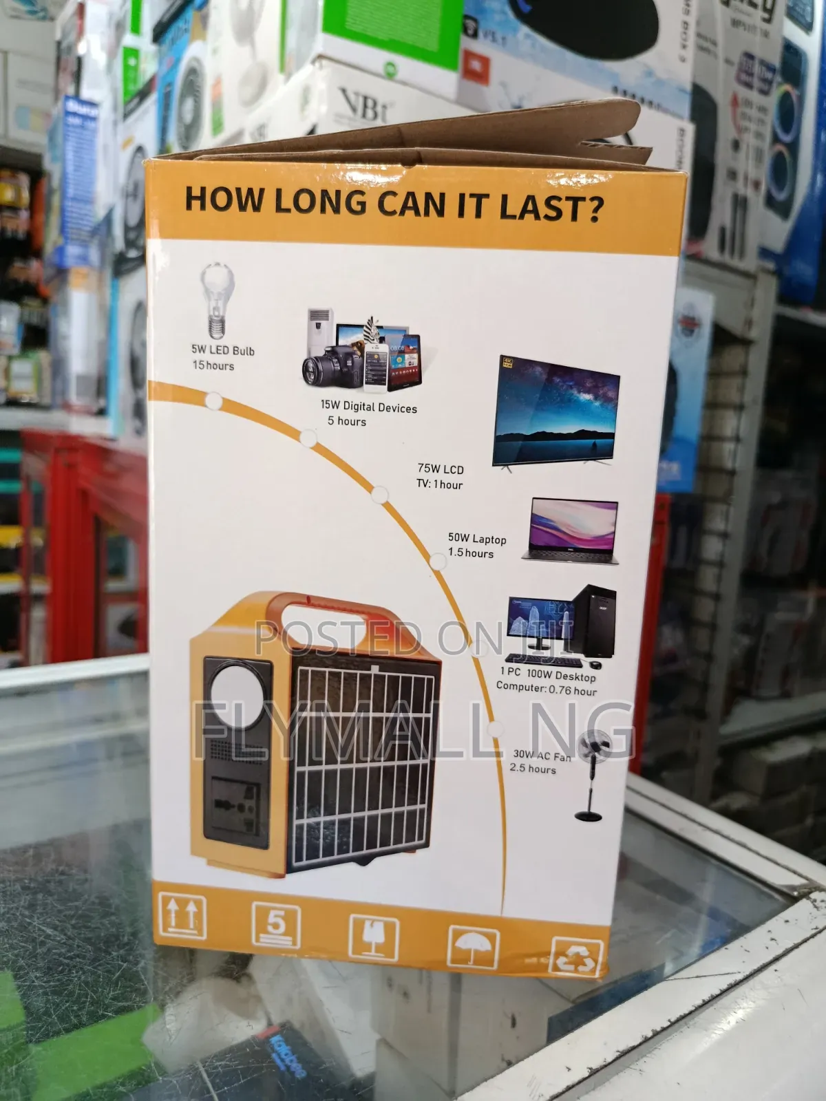 300W Portable Solar Generator Power Station - EG-013