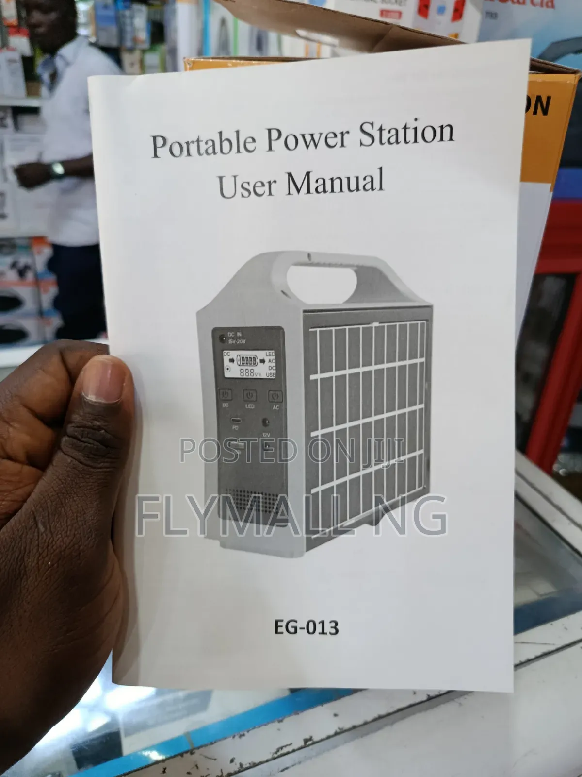 300W Portable Solar Generator Power Station - EG-013