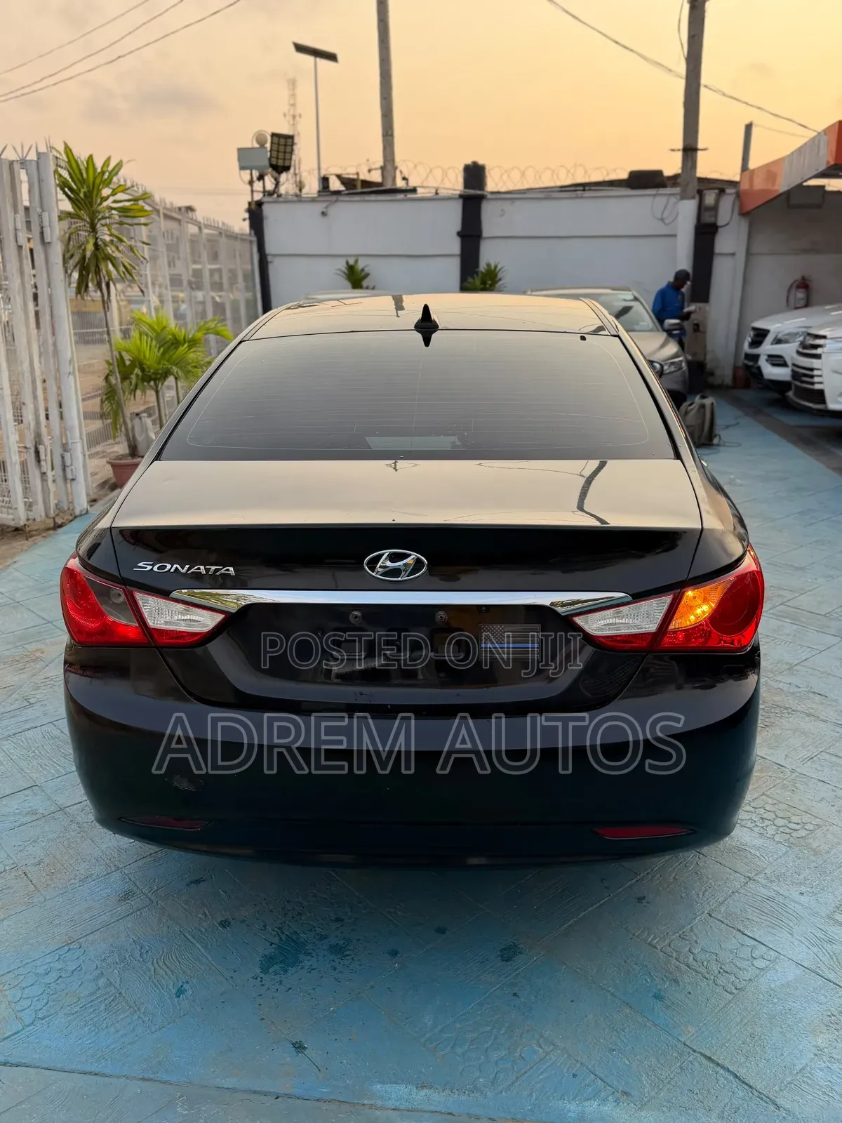Hyundai Sonata 2012 Black
