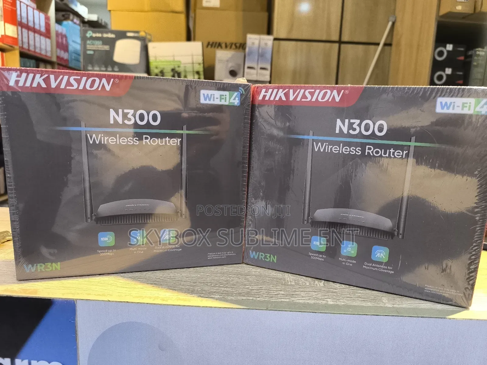 Hikvision Wireless Router N300 Ds-3wr3n