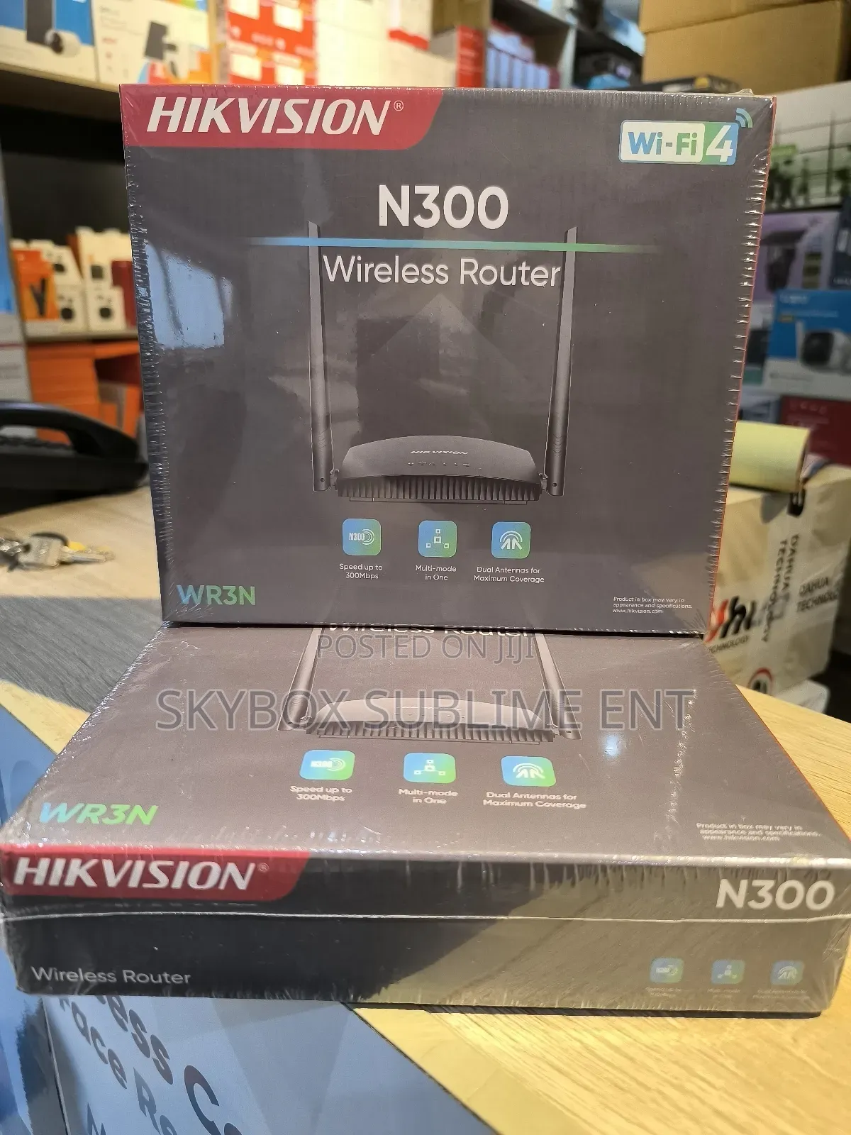 Hikvision Wireless Router N300 Ds-3wr3n