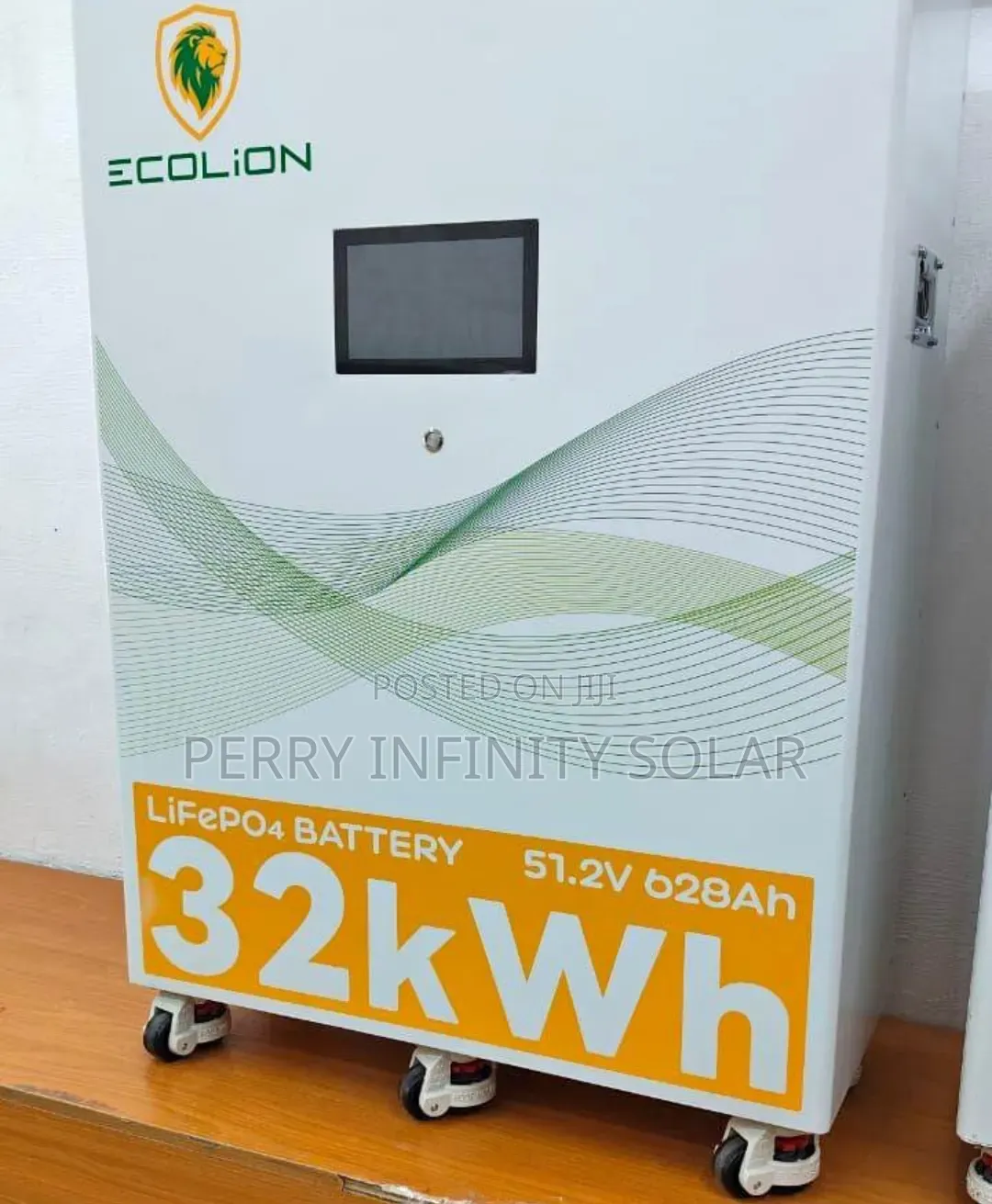 Ecolion 32kWh 51.2V Lithium Battery | Smart BMS | 10-Year Warranty |
