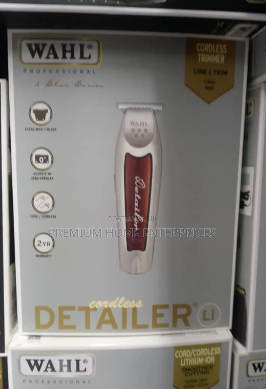 Original Wahl Professional 5 Star Cordless Detailer Li Trimmer T Wide