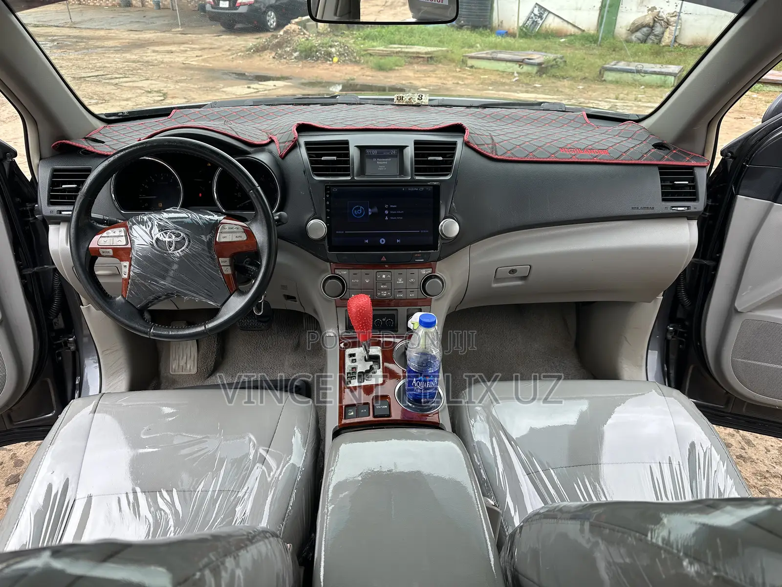 Toyota Highlander V6 2009 Gray