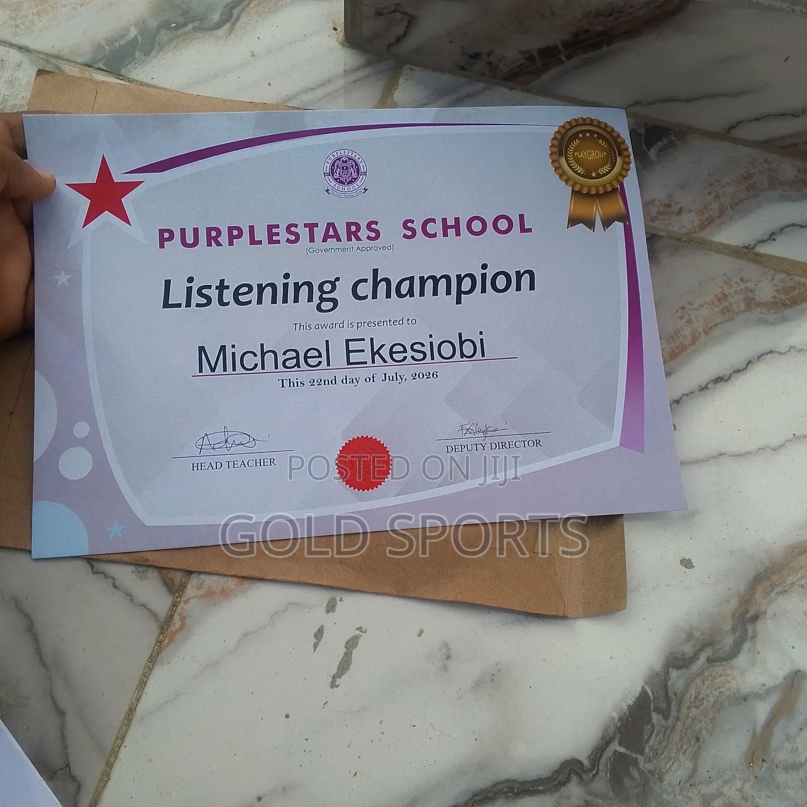 Certificate Award 002
