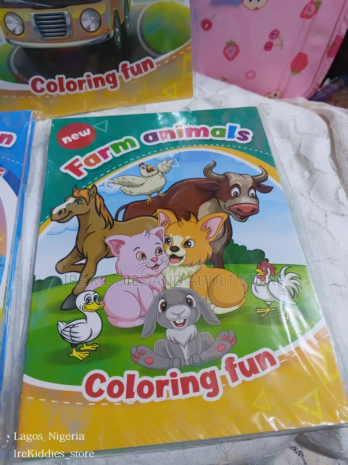 12pcs Themed Colouring Book