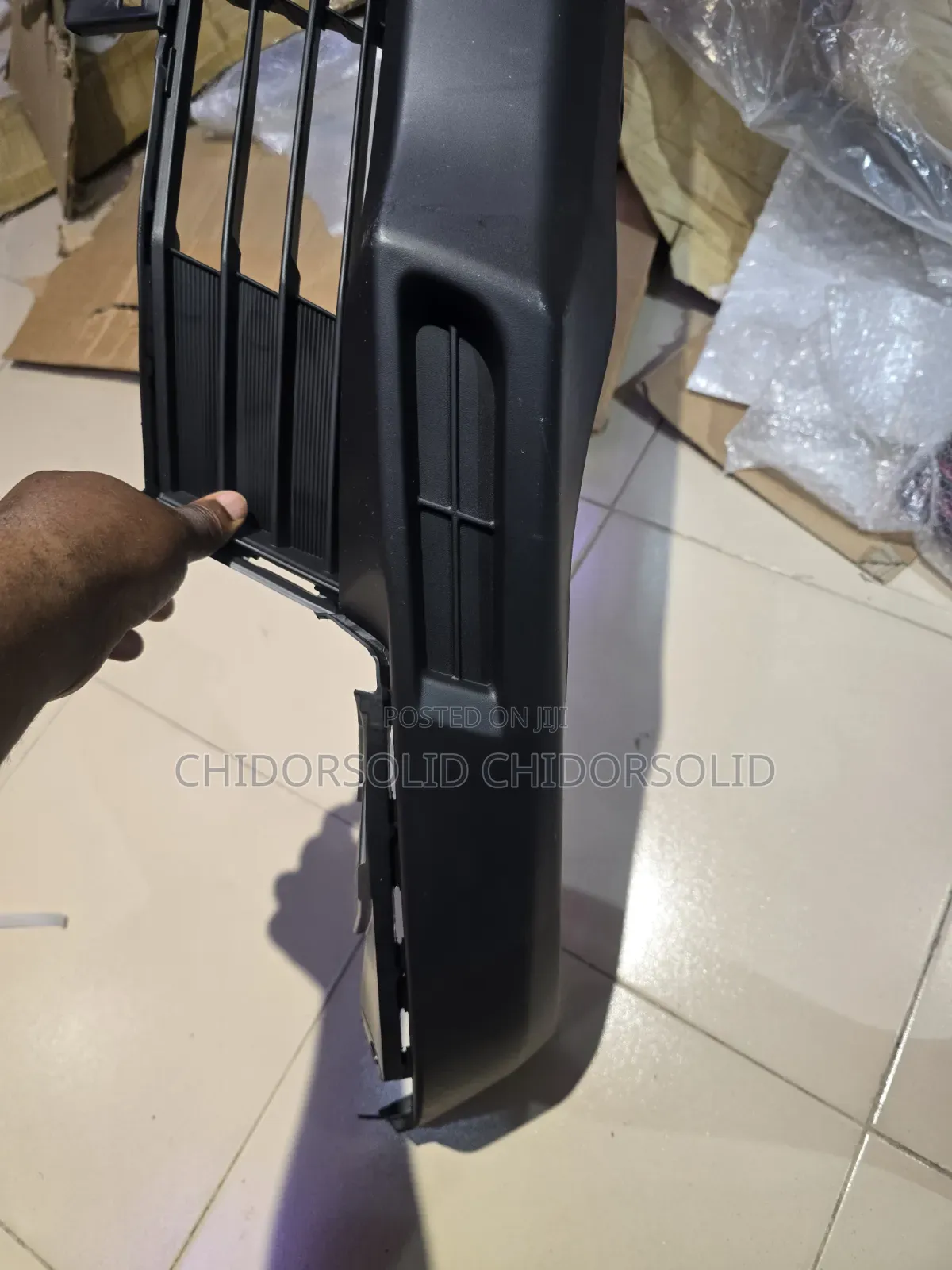 Down Front Bumper Highlander 2018